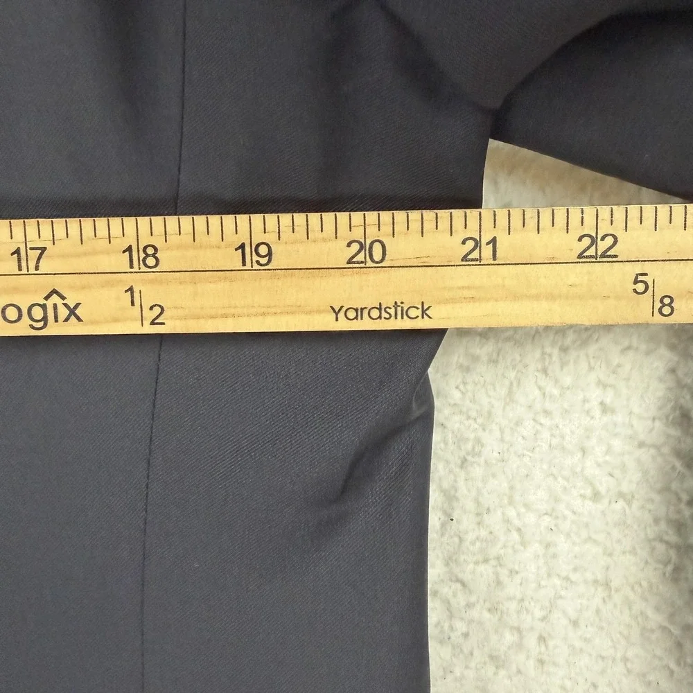 Roberto Zanieri Suit Jacket Mens 40R Blue‎ Wool Super 110s 2 Button Made Italy